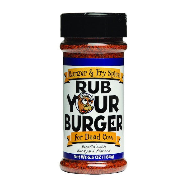 Rub Your Burger Rub Your Burger Burger & Fry Spice BBQ Rub 6.5 oz OW85190 - main